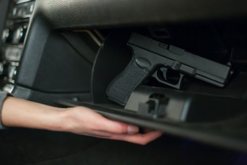 dui with handgun in car